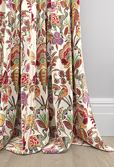 Bangalore Faux Silk, Maroon - Made to Measure Curtain